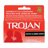 Trojan Condoms Non-Lubricated Full-Size Picture